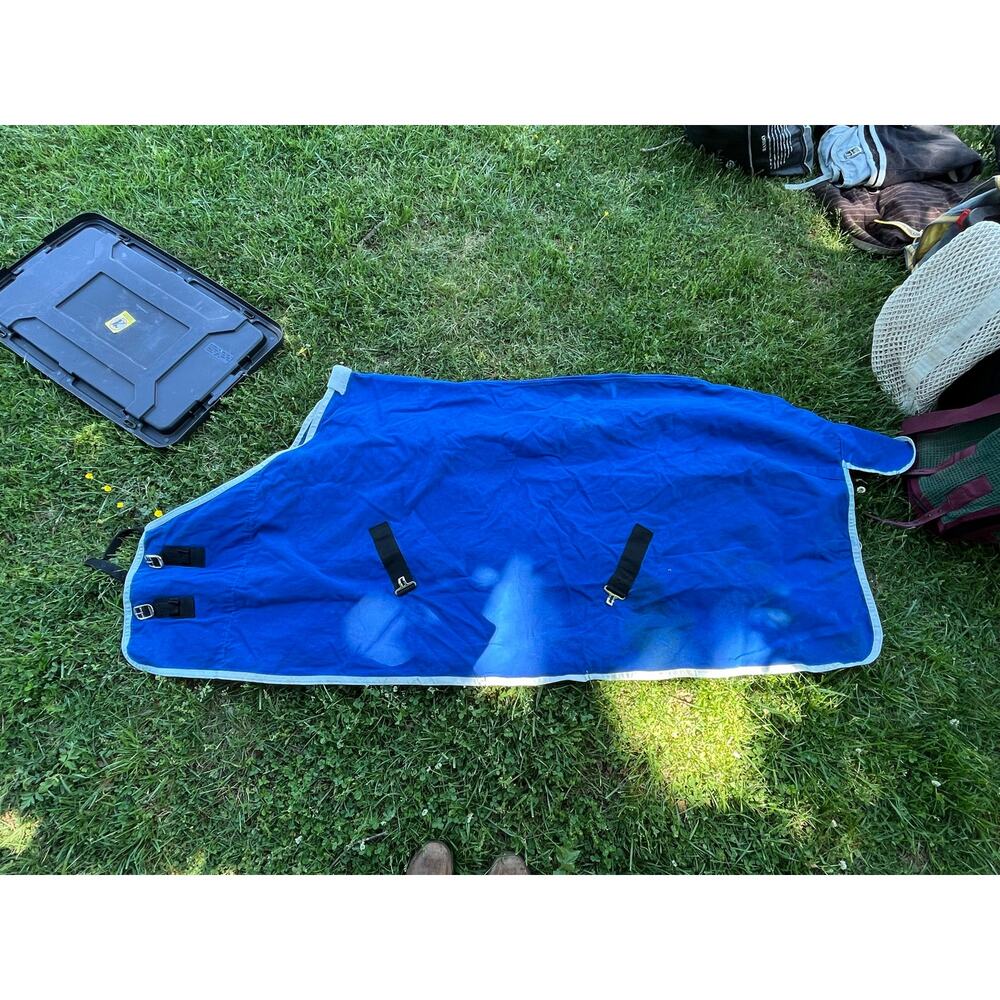 Blue Horse Stable Blanket Day Sheet size 78”